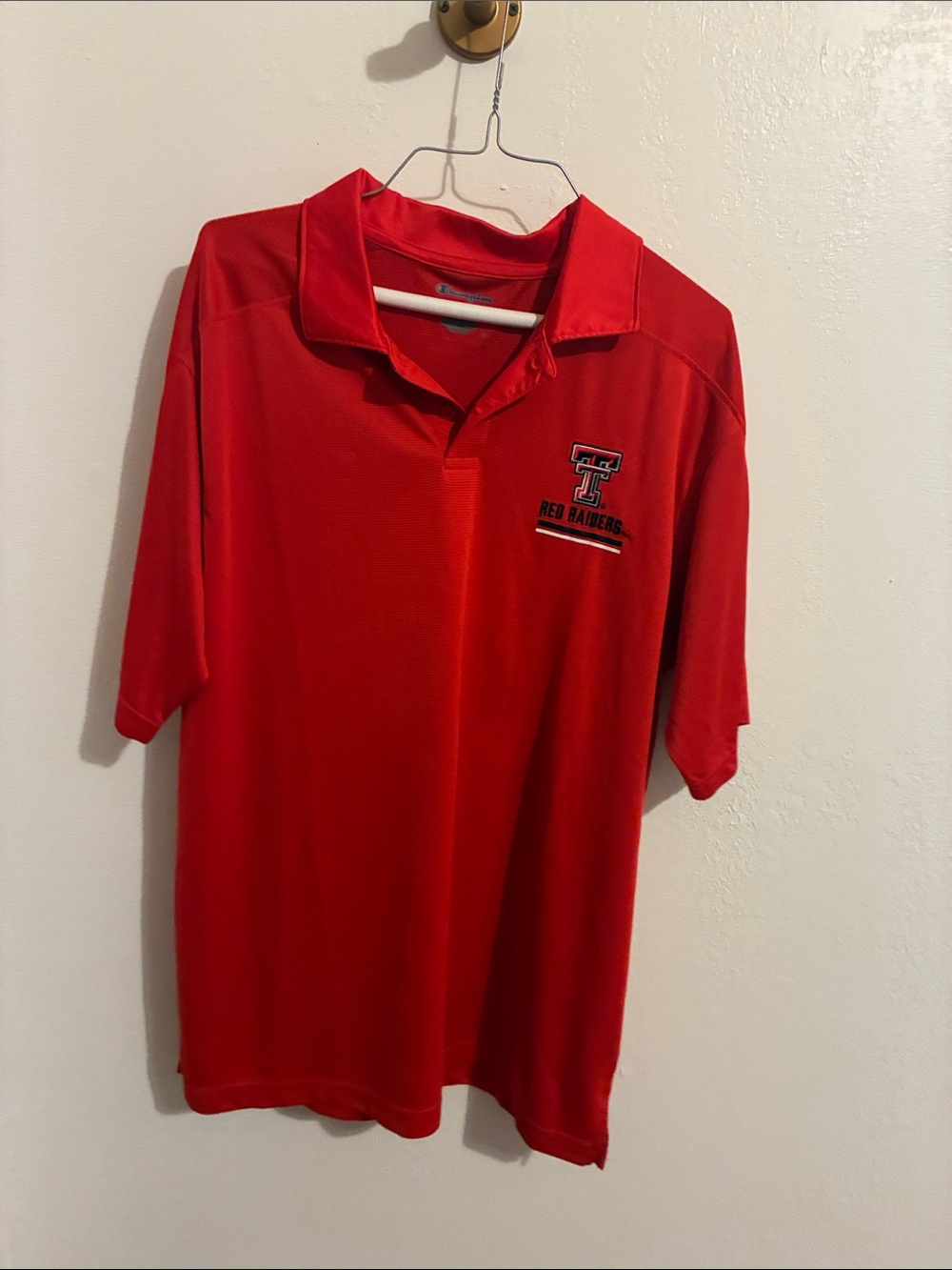 Red Raiders Performance Polo - Red